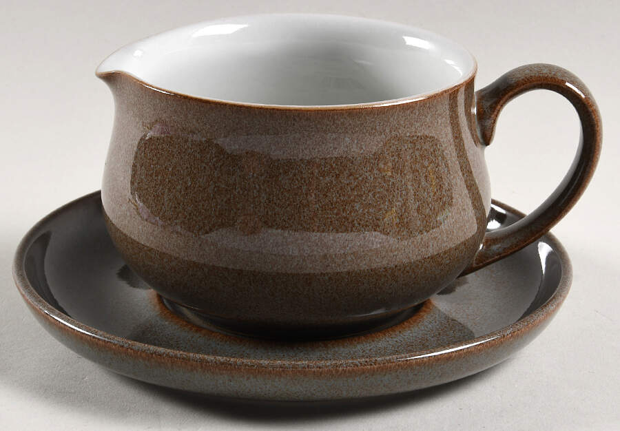Greystone Gravy Boat & Underplate by Denby-Langley-1