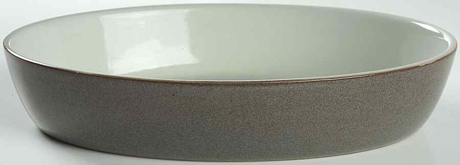 Greystone 11" Oval Baker by Denby-Langley-1