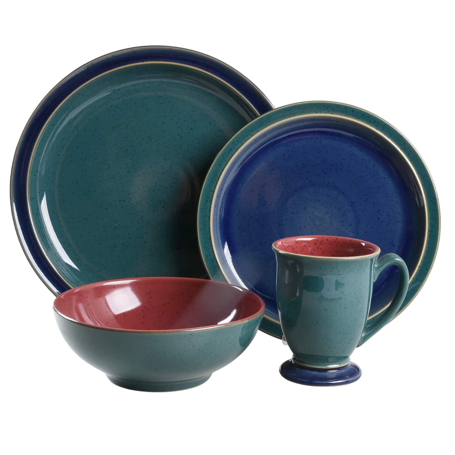 Harlequin 32  Piece Estate Set by Denby-Langley-1