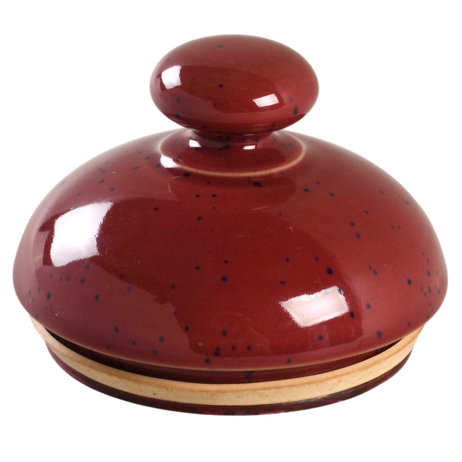 Harlequin Lid for 5" Storage Jar by Denby-Langley-1