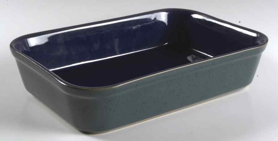 Harlequin 11" Rectangular Baker by Denby-Langley-1