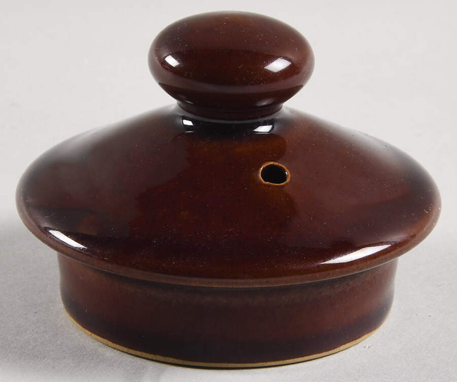 Homestead Brown Lid for Teapot by Denby-Langley-1