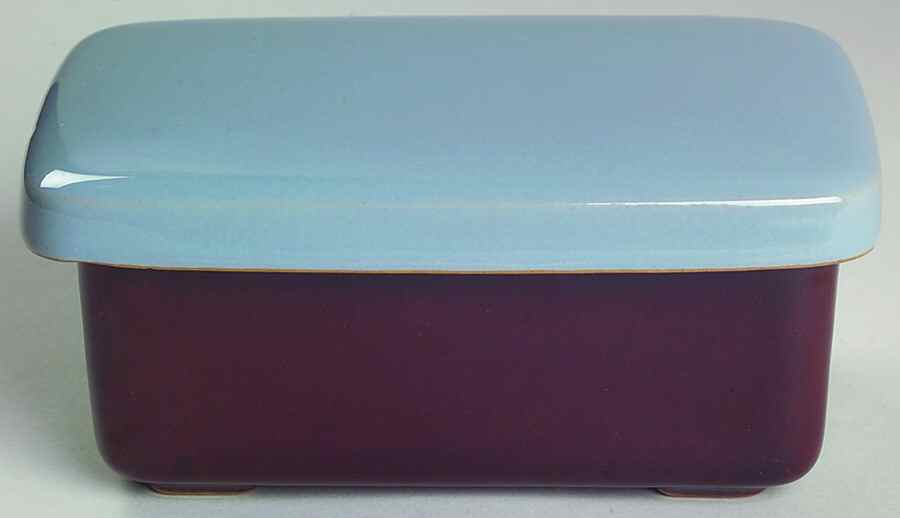Homestead Brown Butter Box & Lid by Denby-Langley-1
