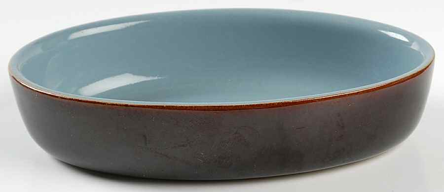 Homestead Brown 8" Oval Baker by Denby-Langley-1