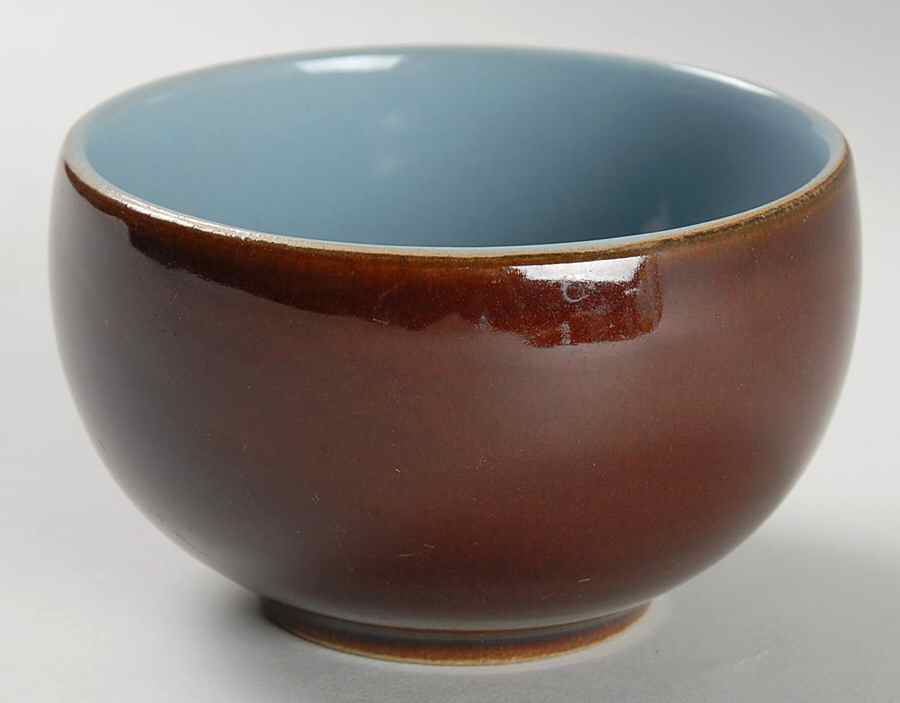Homestead Brown Open Sugar Bowl by Denby-Langley-1
