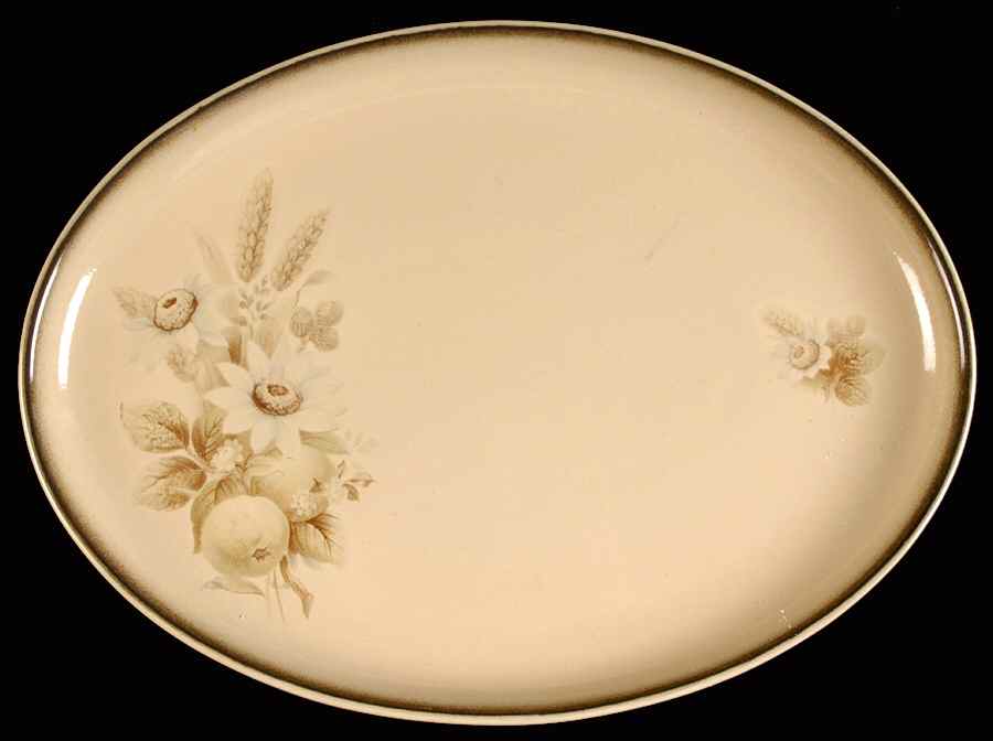 Images 12" Oval Serving Platter by Denby-Langley-1