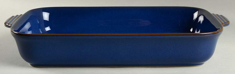 Imperial Blue 15" Lasagna by Denby-Langley-1