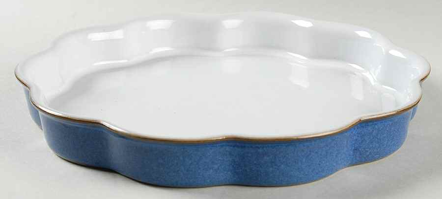 Imperial Blue 9" Quiche by Denby-Langley-1