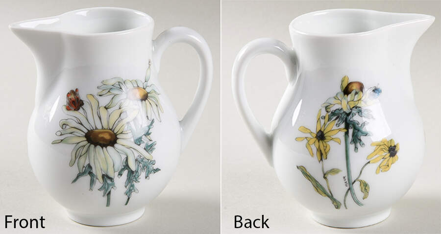 Jardin De Fleurs Creamer by Denby-Langley-1