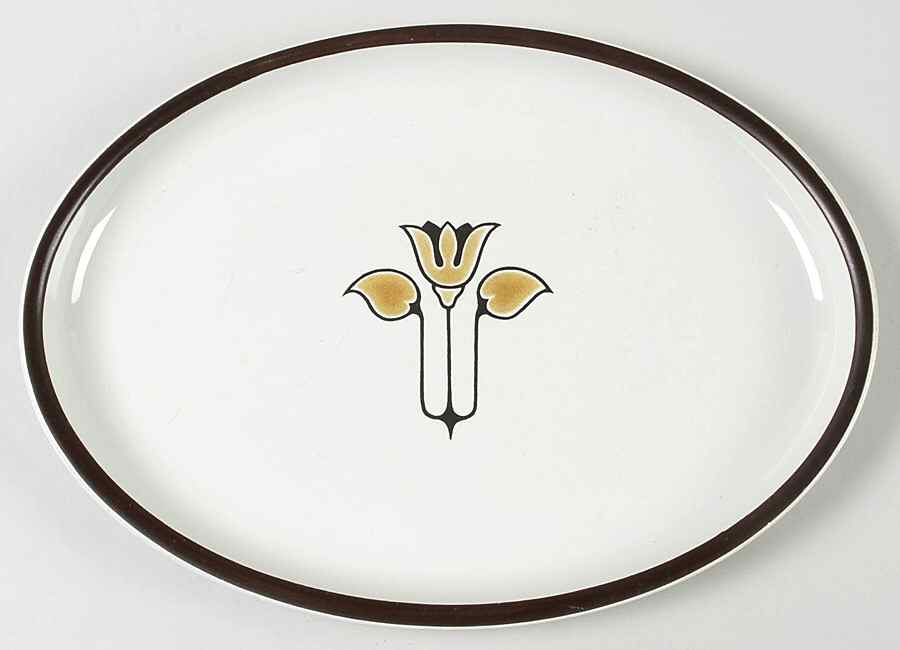 Kimberly 12" Oval Serving Platter by Denby-Langley-1