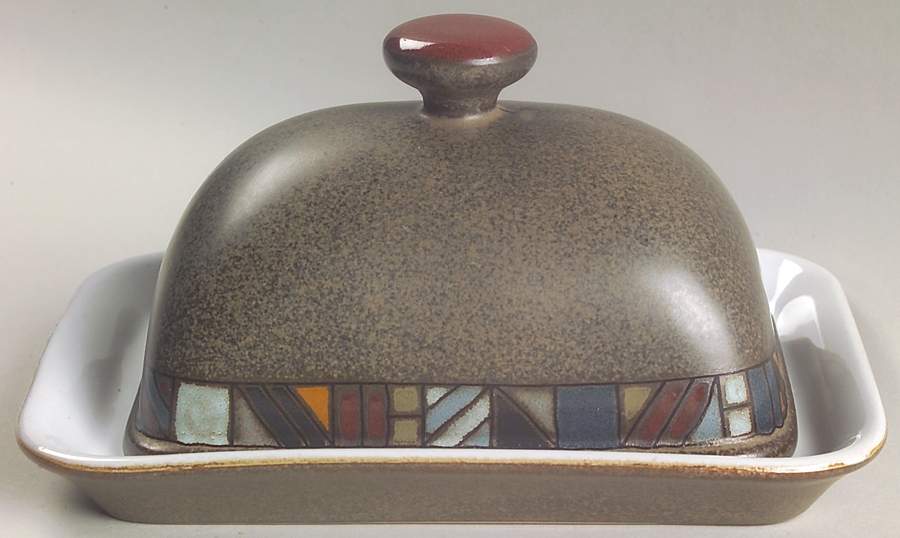 Marrakesh Rectangular Covered Butter by Denby-Langley-1