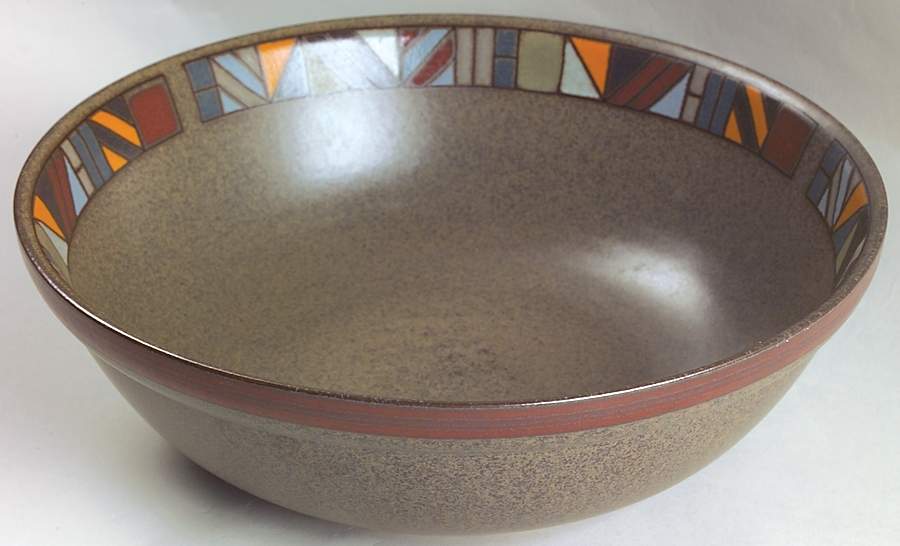 Marrakesh 11" Pasta Serving Bowl by Denby-Langley-1