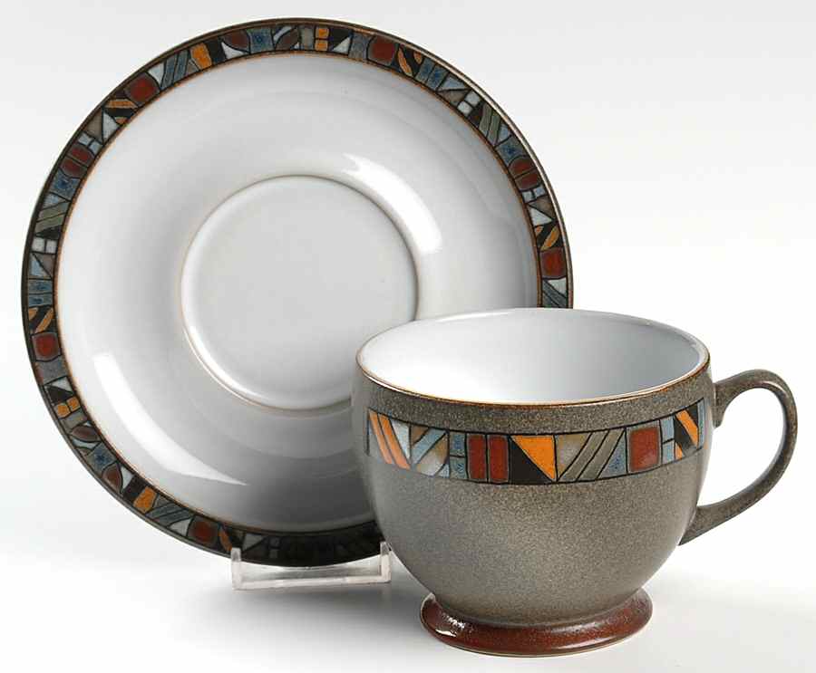 Marrakesh Breakfast Cup & Saucer Set by Denby-Langley-1