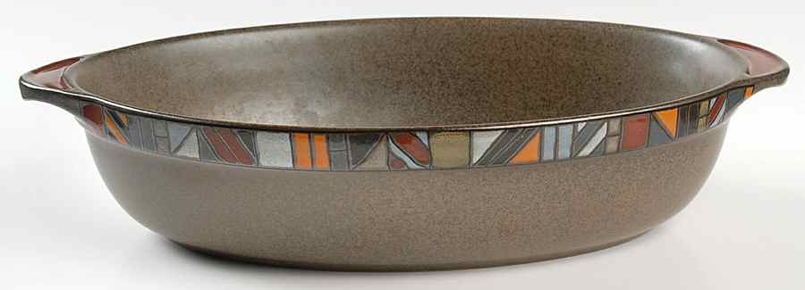 Marrakesh 12'' Oval Baker by Denby-Langley-1