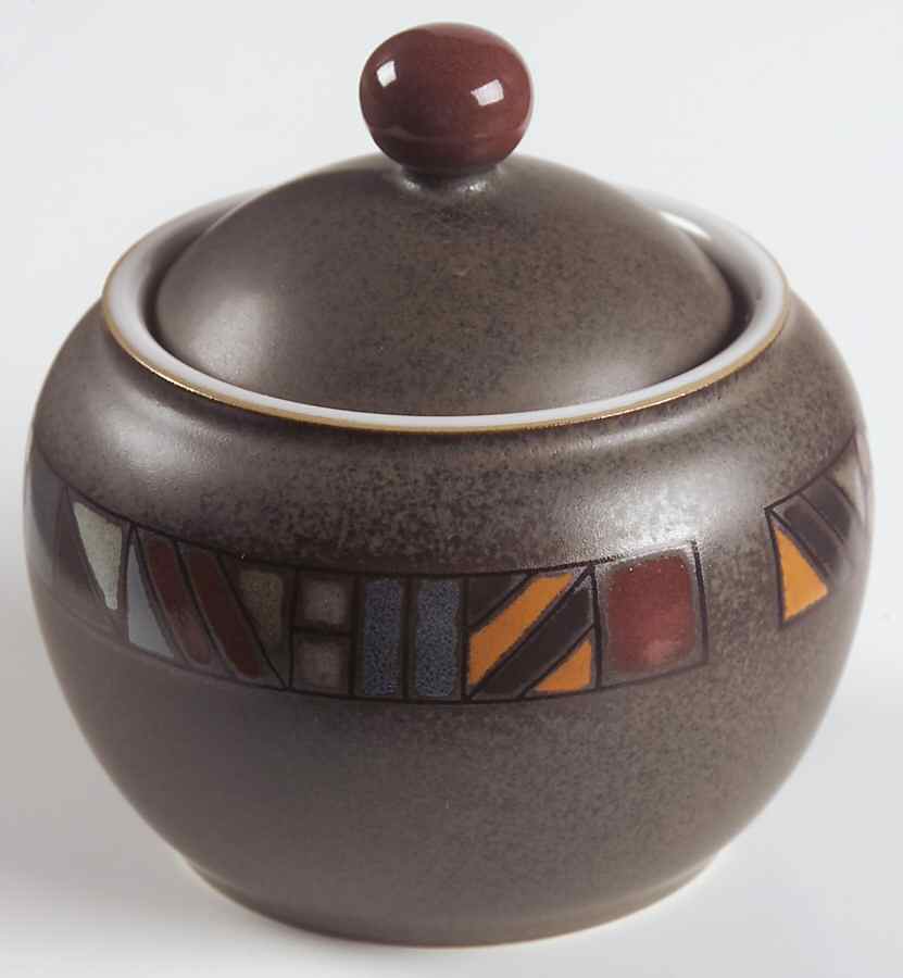 Marrakesh Sugar Bowl & Lid by Denby-Langley-1