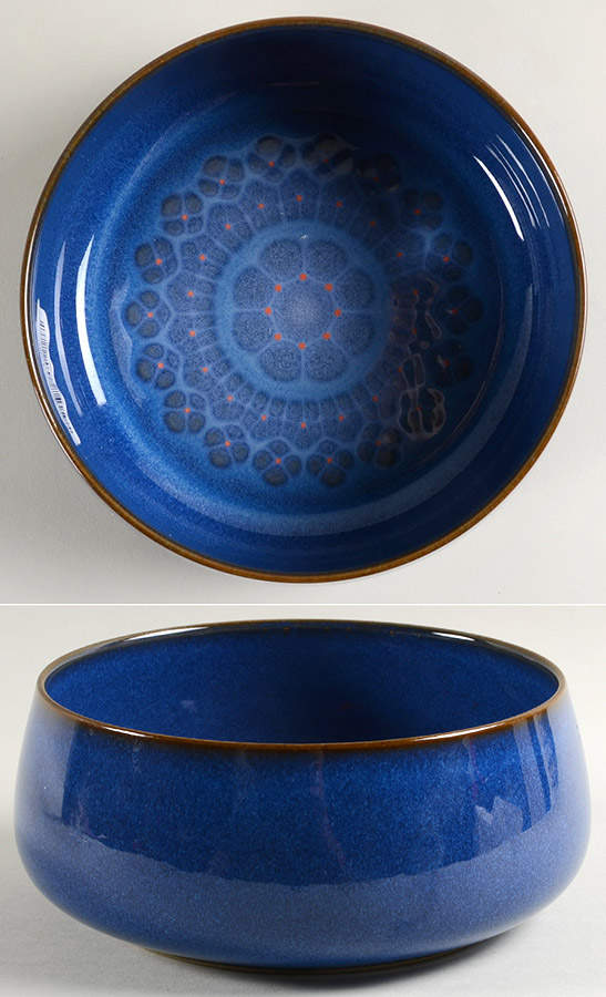 Midnight 7" Round Vegetable Bowl by Denby-Langley-1
