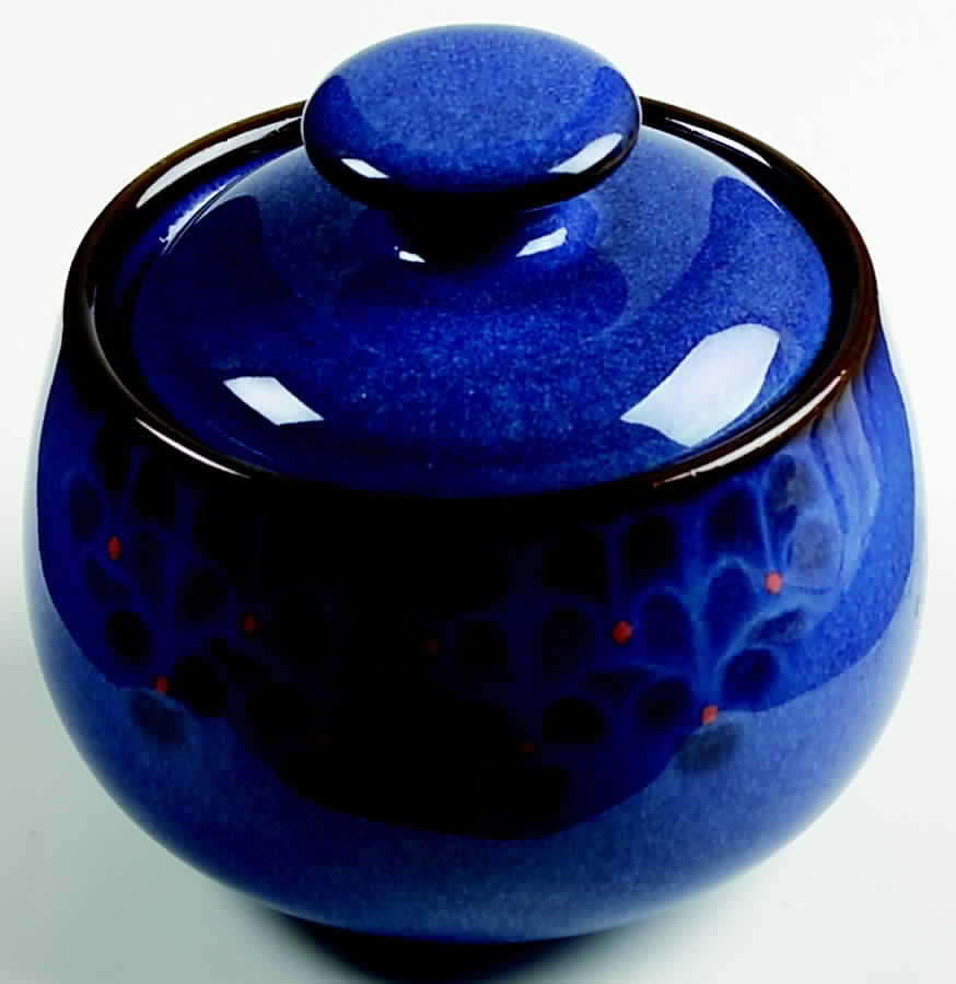 Midnight Sugar Bowl & Lid by Denby-Langley-1