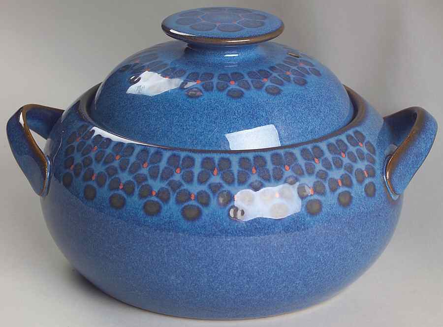 Midnight 1.5 Qt Round Covered Casserole by Denby-Langley-1