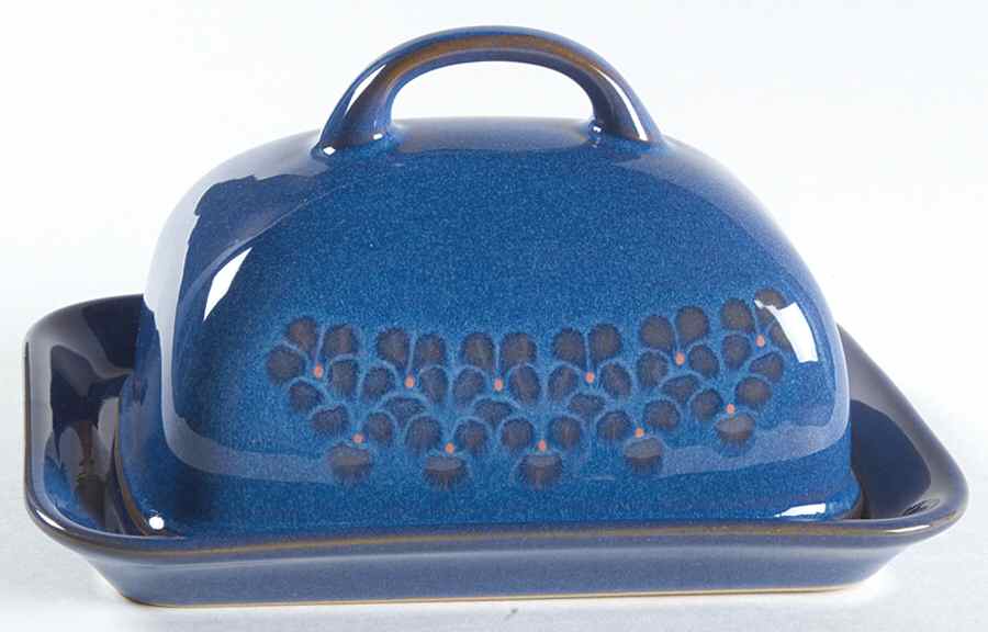Midnight Rectangular Covered Butter by Denby-Langley-1