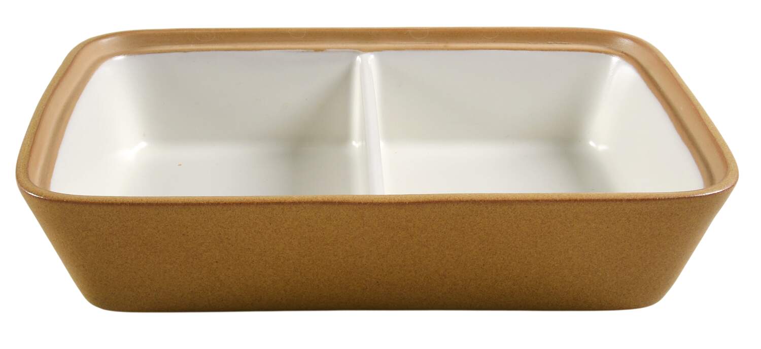 Ode Rectangular Covered Divided Vegetable No Lid by Denby-Langley-1