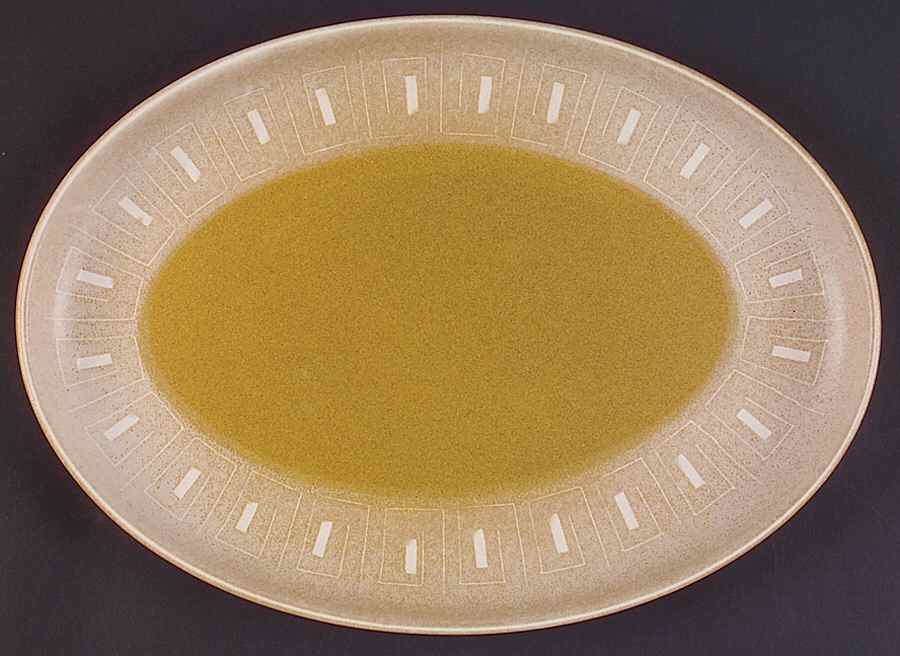 Ode 12" Oval Serving Platter by Denby-Langley-1