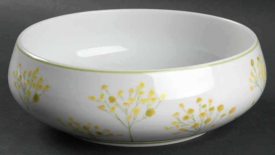 Patch of Green 7" Round Vegetable Bowl by Denby-Langley-1