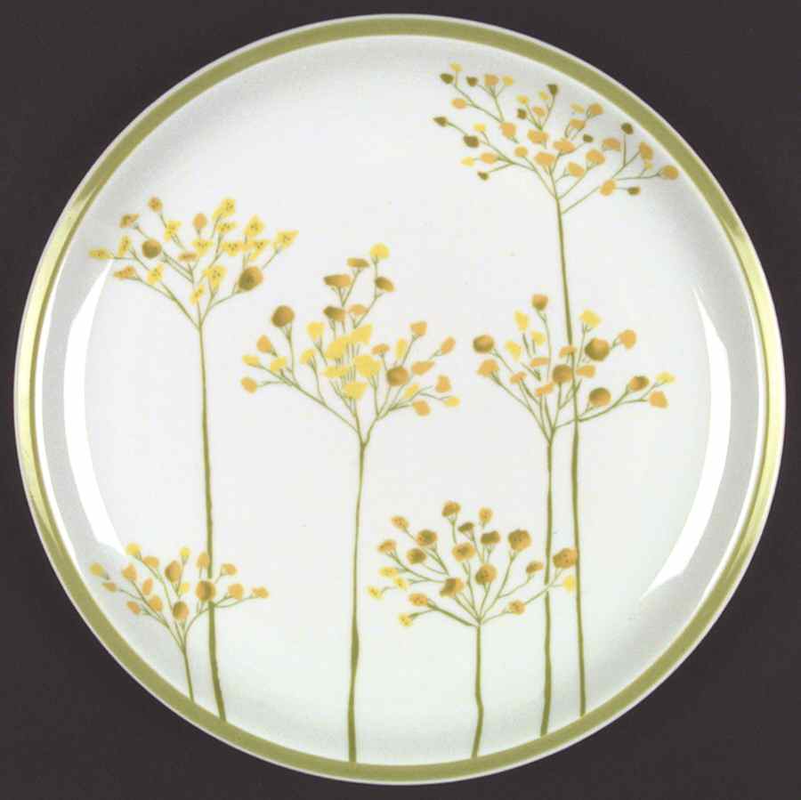 Patch of Green Dinner Plate by Denby-Langley-1