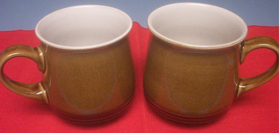Painter's Palette Brown Mug by Denby-Langley-1