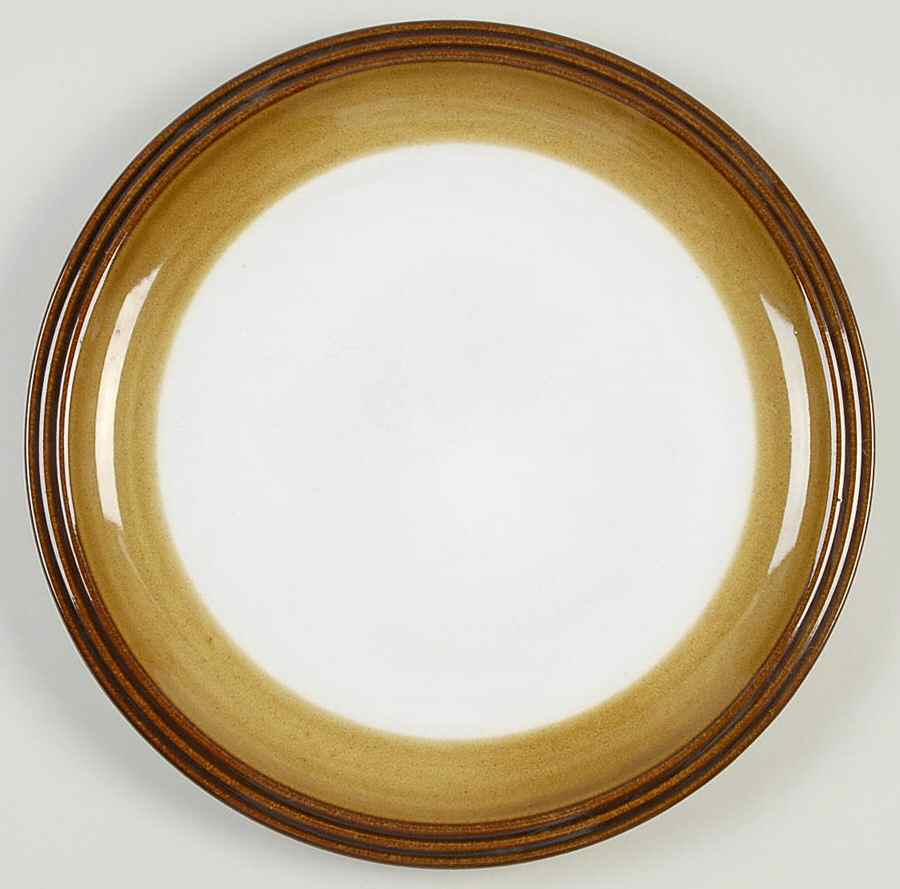 Painter's Palette Brown 11" Chop Plate (Round Platter) by Denby-Langley-1
