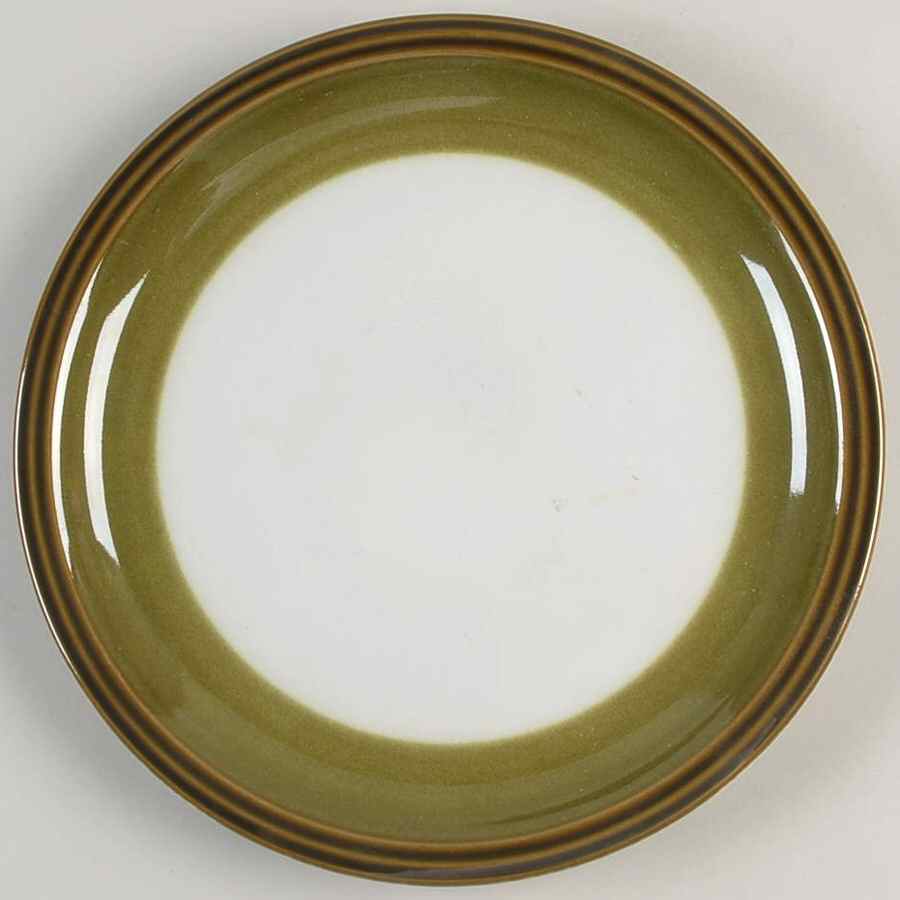 Painter's Palette Green Luncheon Plate by Denby-Langley-1