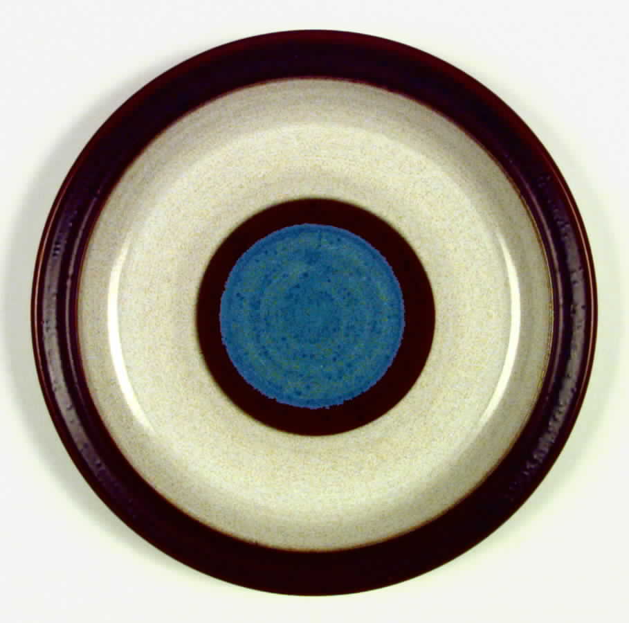 Potter's Wheel Blue Dinner Plate by Denby-Langley-1