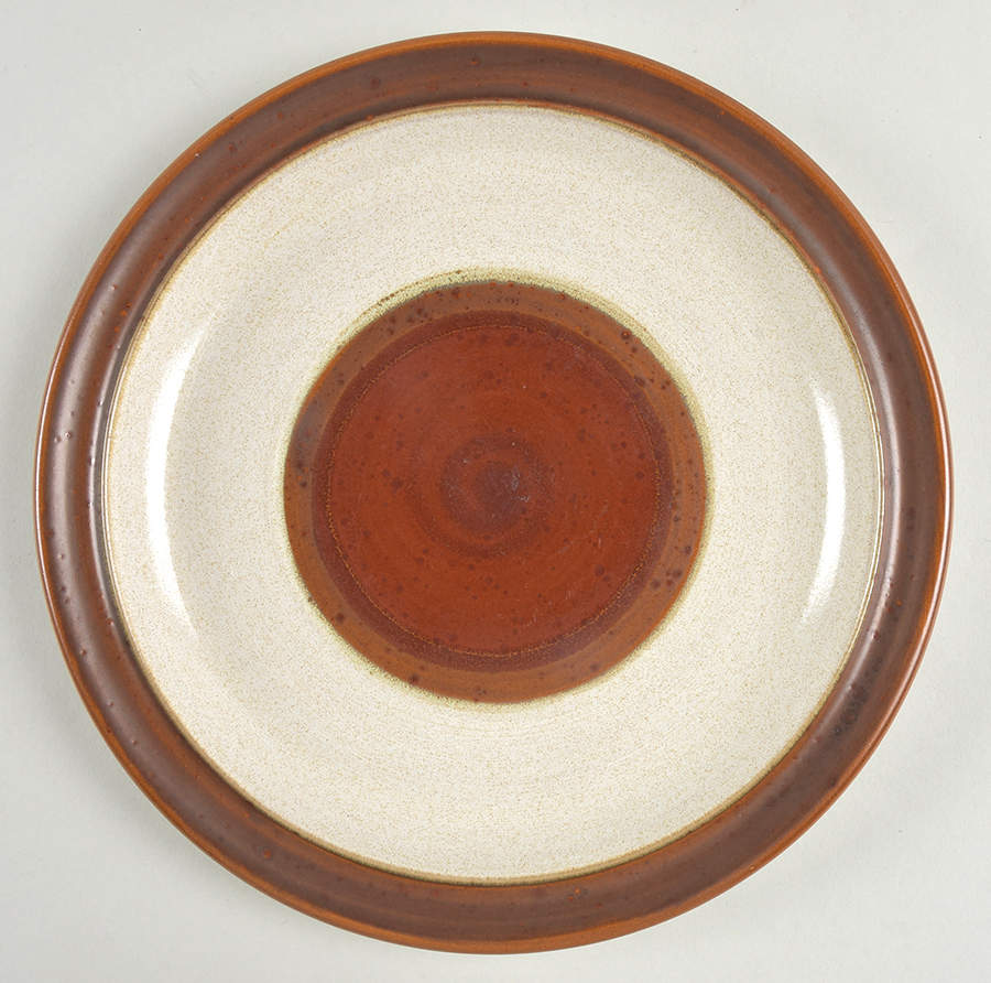 Potter's Wheel Rust Red Dinner Plate by Denby-Langley-1
