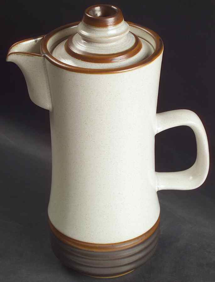 Potter's Wheel Rust Red Small Coffee Pot & Lid by Denby-Langley-1