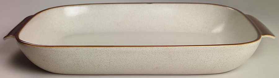 Potter's Wheel Rust Red Rectangular Roaster by Denby-Langley-1