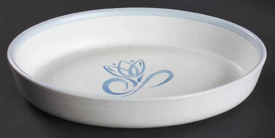 Pride 11" Oval Vegetable Bowl by Denby-Langley-1