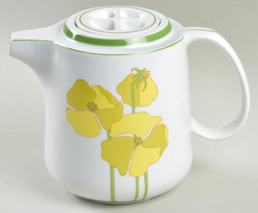Quadrille Teapot & Lid by Denby-Langley-1