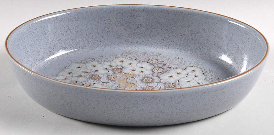 Reflections 11" Oval Baker by Denby-Langley-1