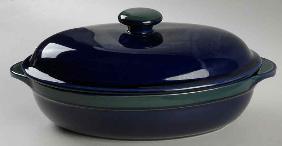 Regatta 2 Quart Oval Covered Casserole by Denby-Langley-1