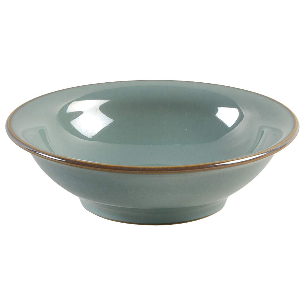 Regency Green 5" Shallow Round Bowl by Denby-Langley-1