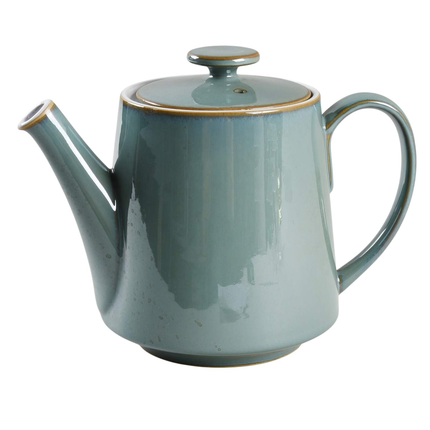 Regency Green Teapot & Lid by Denby-Langley-1
