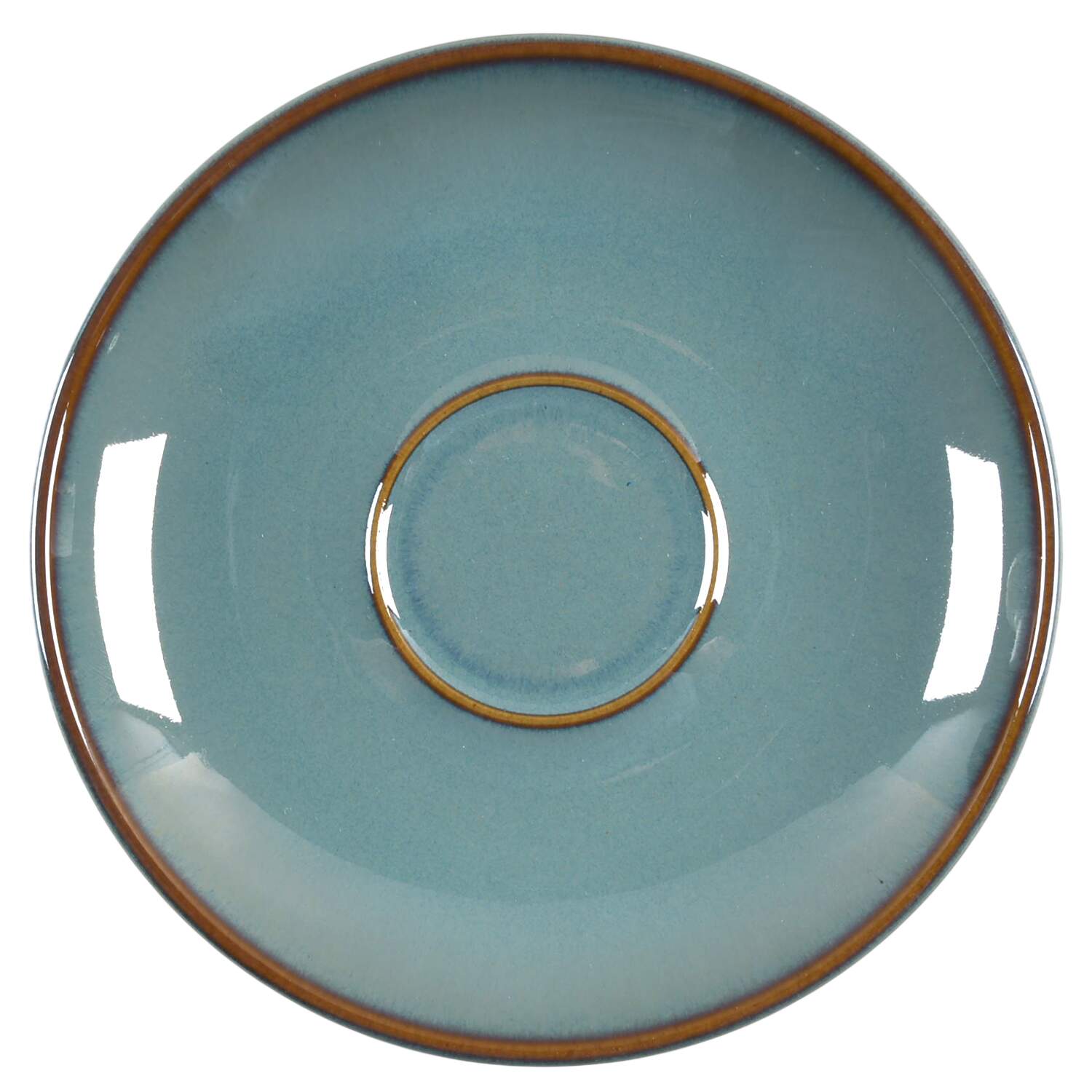Regency Green Saucer for Flat Cup by Denby-Langley-1