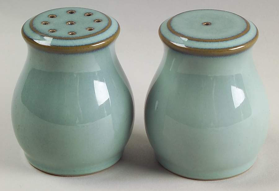 Regency Green Salt & Pepper Set by Denby-Langley-1