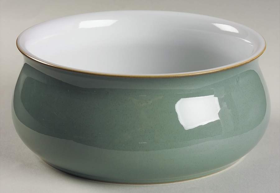 Regency Green 7" Round Vegetable Bowl by Denby-Langley-1