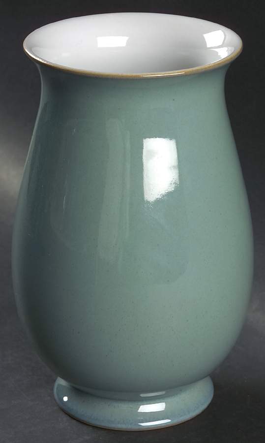 Regency Green 8" Vase by Denby-Langley-1