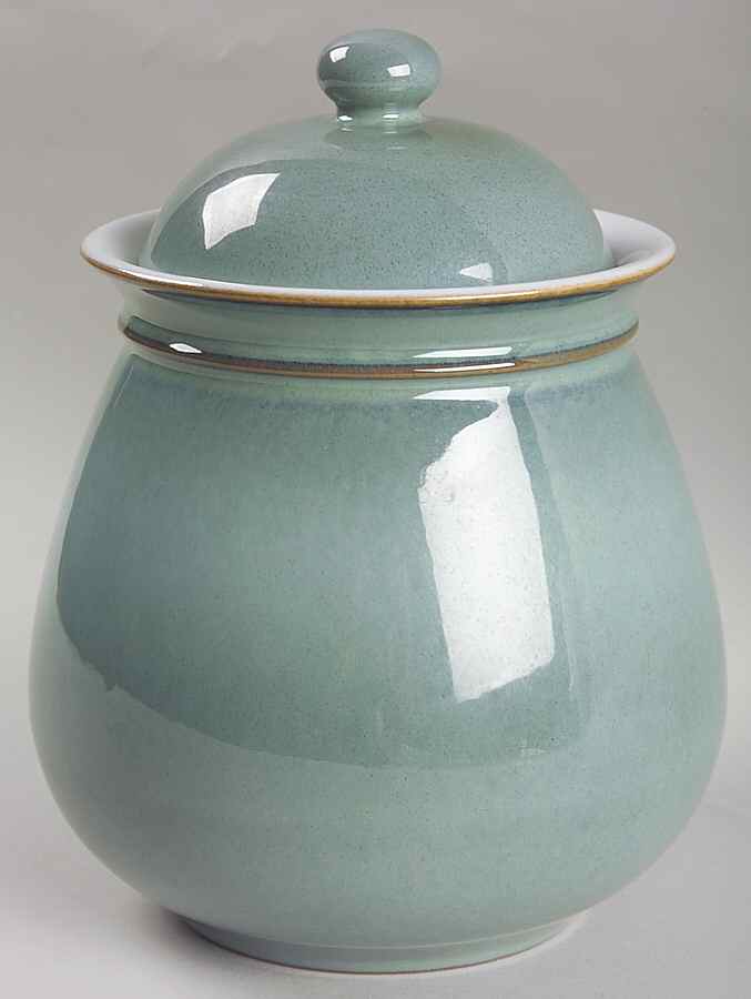 Regency Green 5" Storage Jar & Lid by Denby-Langley-1