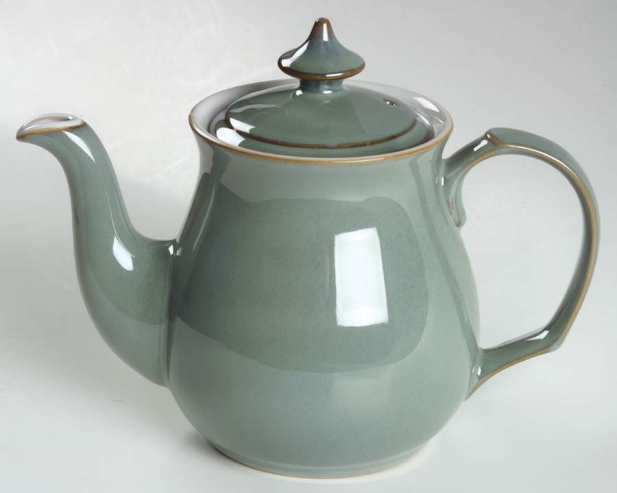 Regency Green Teapot & Lid by Denby-Langley-1