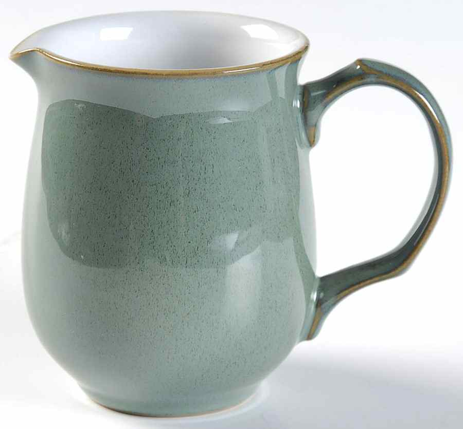Regency Green Creamer by Denby-Langley-1