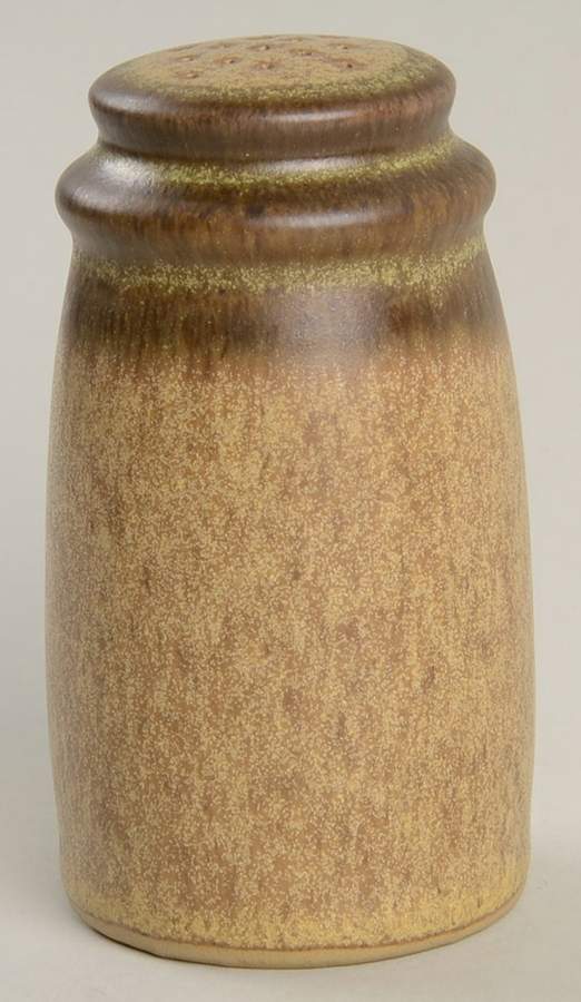 Romany Brown Pepper Shaker by Denby-Langley-1