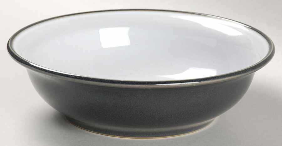 Savile Grey Coupe Cereal Bowl by Denby-Langley-1