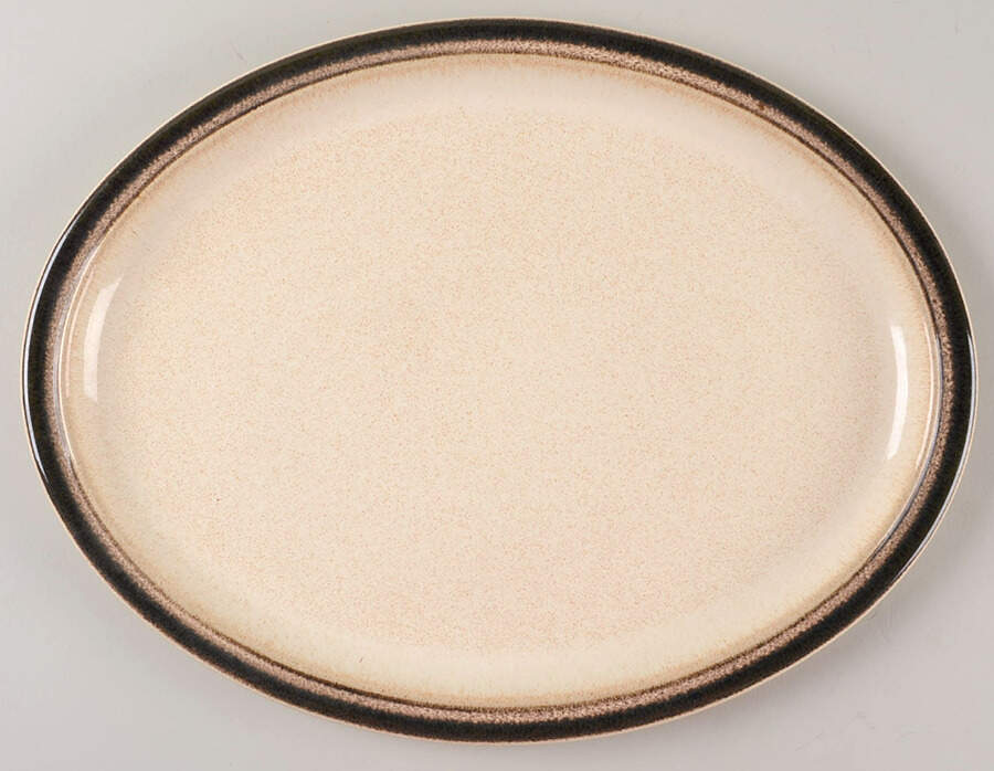 Sahara 13" Oval Serving Platter by Denby-Langley-1